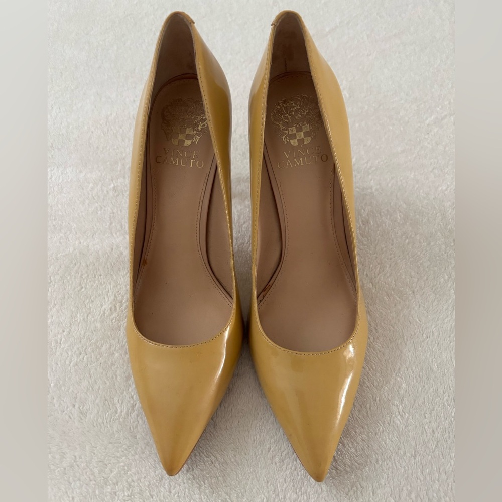 Vince Camuto Mustard Yellow Heels